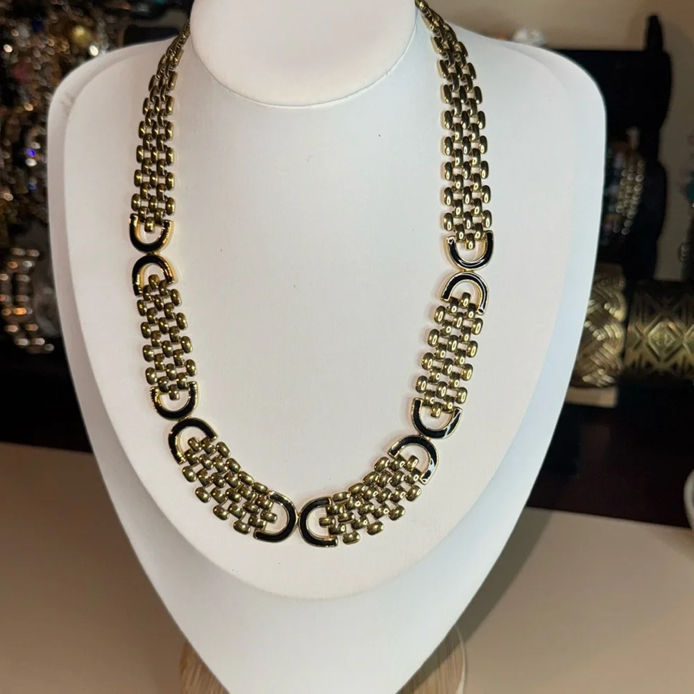 Vintage watch link necklace - Picture 1 of 5